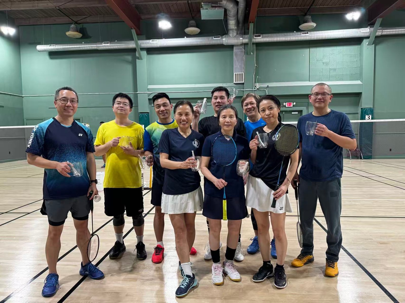 Badminton Event - Action Shot 1